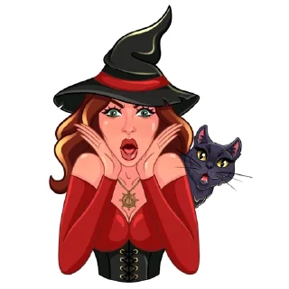 Стикер Witchulitta - 7