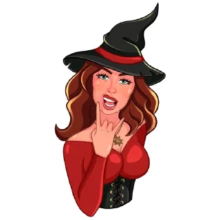 Стикер Witchulitta - 3