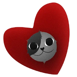 Стикер С любовью, Nova/test ❤️ - 0