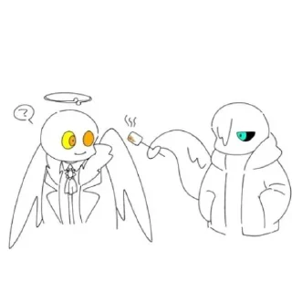 Стикер swap dream @undertailAUU - 11