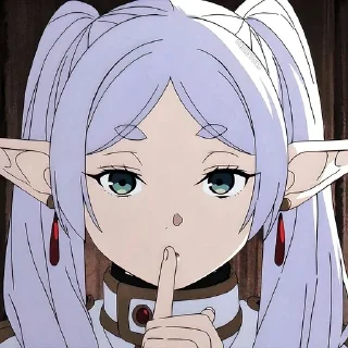 Sticker Фрирен @anime_stickerr - 9