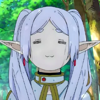 Sticker Фрирен @anime_stickerr - 5