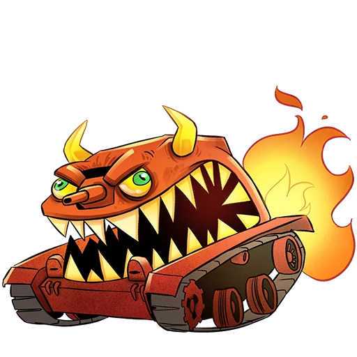 Sticker World of Tanks Halloween - 3