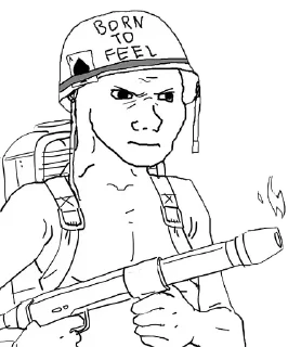 Sticker Wojak ( @CenterSticker ) - 2