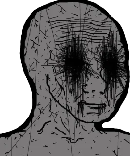 Стикер Wojak | @COZYFOCX - 8