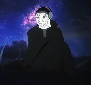 Стикер Wojak, The Feels Guy - 2