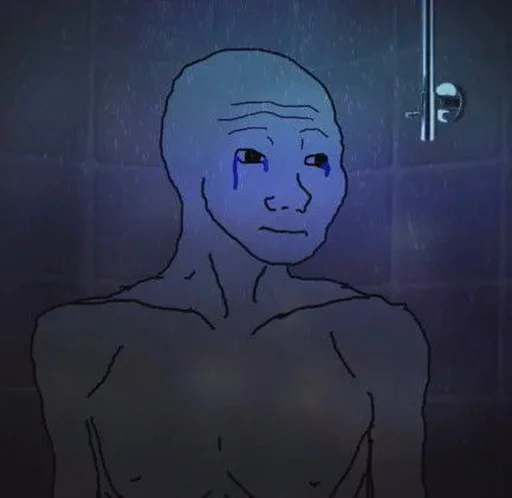 Стикер WojakTheFeelsGuy - 1