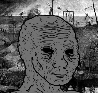 Стикер Wojak, The Feels Guy - 5