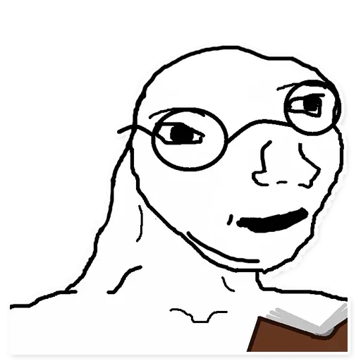 Sticker Wojak_MemeQue - 1