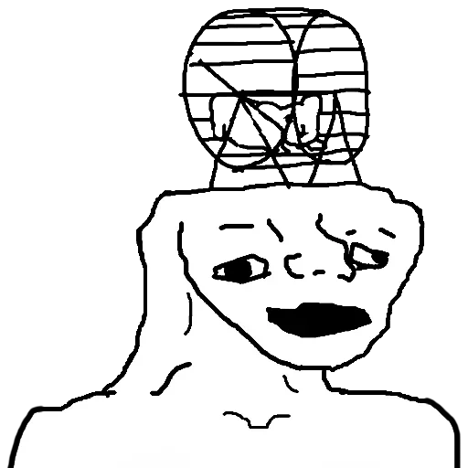 Sticker Wojak_MemeQue - 1