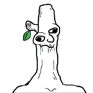 Стикер Wojak | @HivaAti_Peo - 4