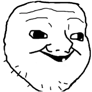 Стикер Wojak | @HivaAti_Peo - 10