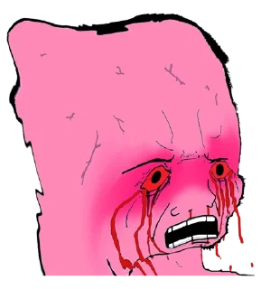 Стикер Sad Wojak @amirreza_nk - 6