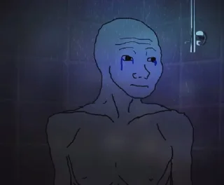 Стикер Sad Wojak @amirreza_nk - 5