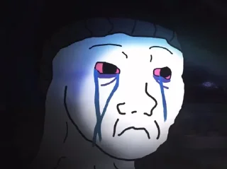 Стикер Sad Wojak @amirreza_nk - 7