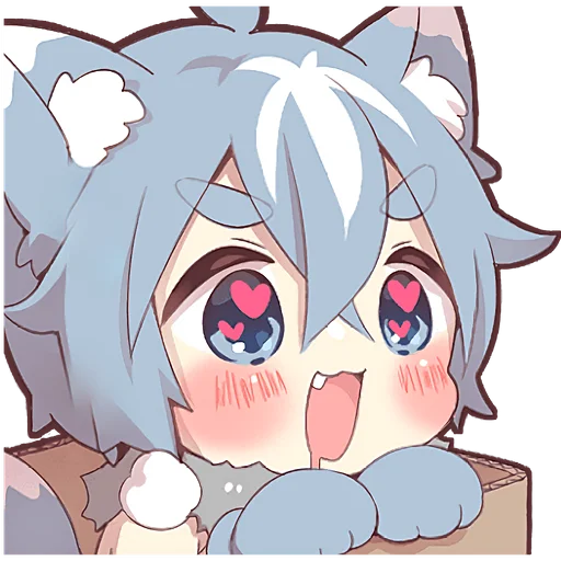 Sticker Wolf2_Nyasticks - 1