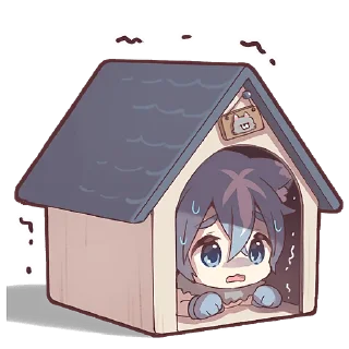 Sticker Волчёнок 2 @Nyasticks - 1