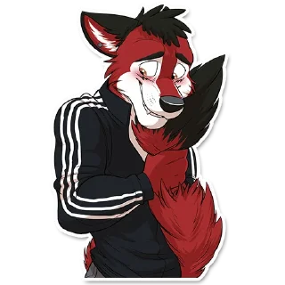 Sticker Wolf Ezo - 2