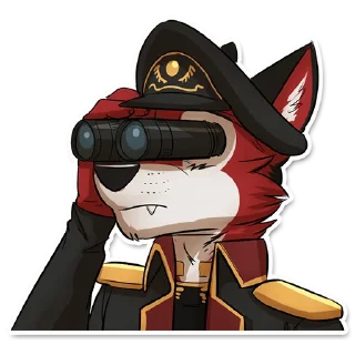 Sticker Wolf Ezo - 11
