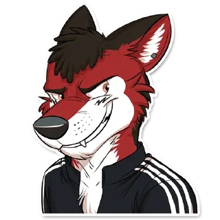 Sticker Wolf Ezo - 6