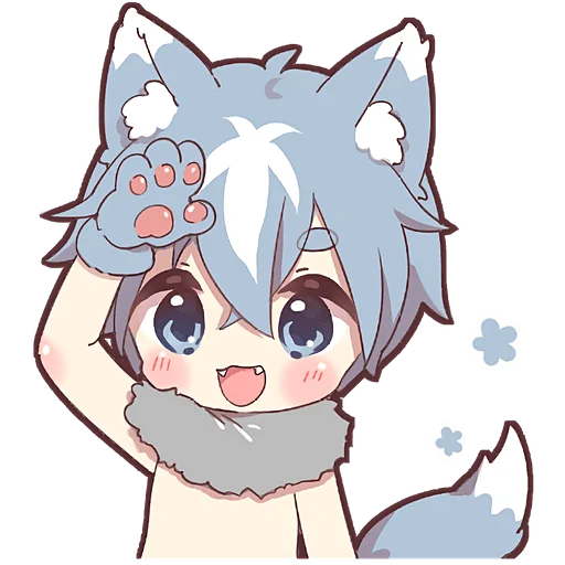 Sticker Wolf_boy_Nyasticks - 1