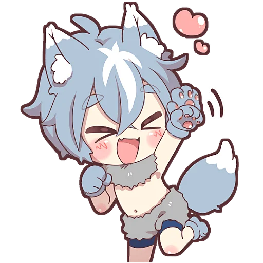 Sticker Wolf_boy_Nyasticks - 1