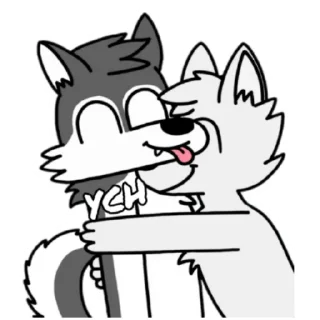 Стикер Furry Woni - 7