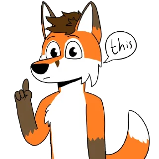 Стикер Furry Woni - 1