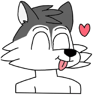 Стикер Furry Woni - 10