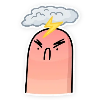 Sticker Червяк Петя @blablacomics - 11