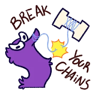 Sticker Worms on a String Family - 11