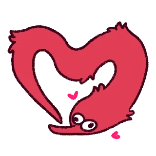 Sticker Worms on a String Family - 9