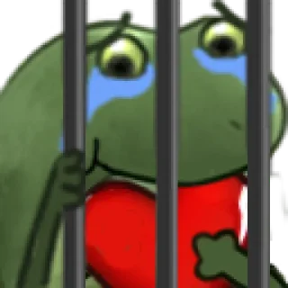 Стикер WorryFrog @Jen👑 - 6