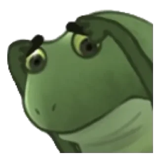 Стикер WorryFrog @Jen👑 - 2