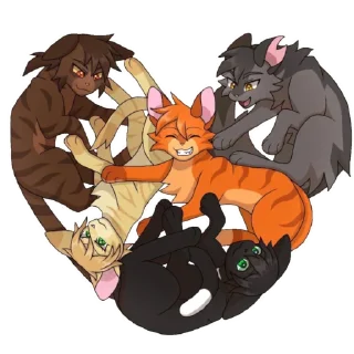 Стикер Коты воители или Warriors cats - 11