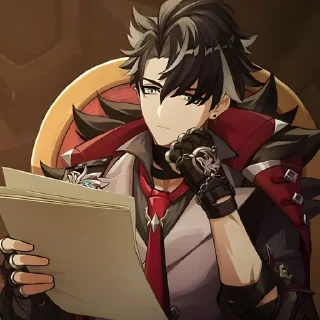 Стикер Wriothesley @Eminore - 3