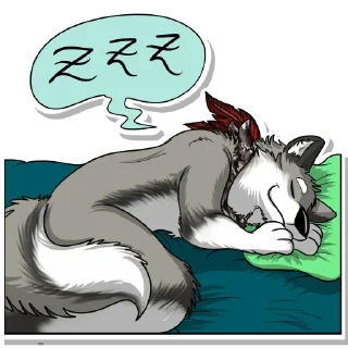 Sticker Wulfer Wolf - 6