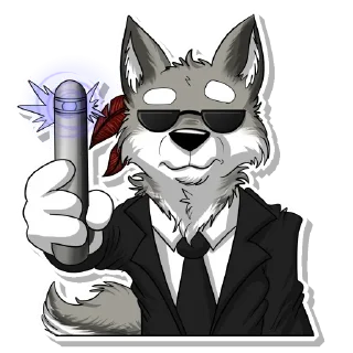Sticker Wulfer Wolf - 9
