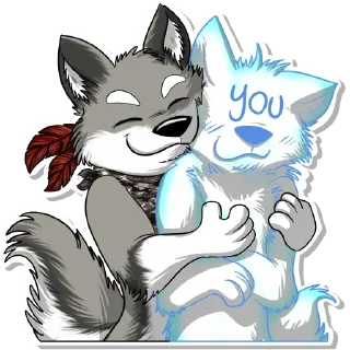 Sticker Wulfer Wolf - 3