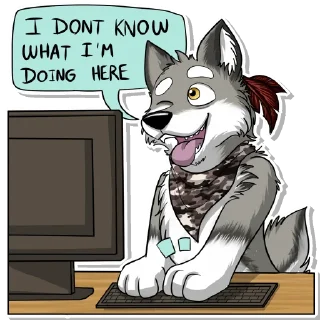 Sticker Wulfer Wolf - 8