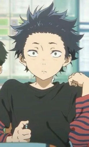 cartoon anime human face