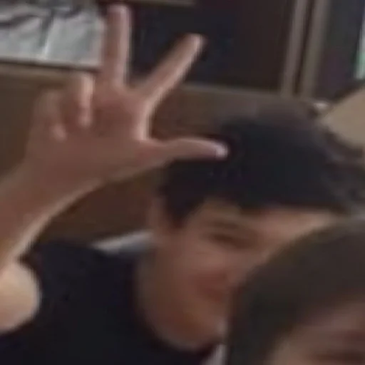 person finger indoor