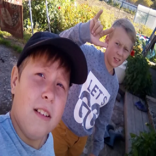 person human face clothing