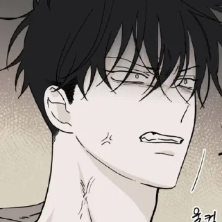 Sticker @manhwaspp Ночь у берега - 7