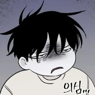 Sticker @manhwaspp Ночь у берега - 5