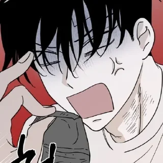 Sticker @manhwaspp Ночь у берега - 11