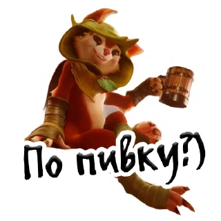 Sticker Белчк ХДвинк - 1