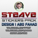 Sticker - Steave 🖤' | By : @YYYAY ✨. - 10