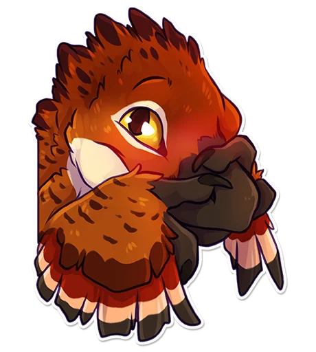 Sticker Xane Feather - 9