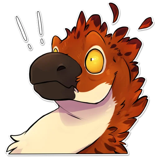 Sticker Xane Feather - 6